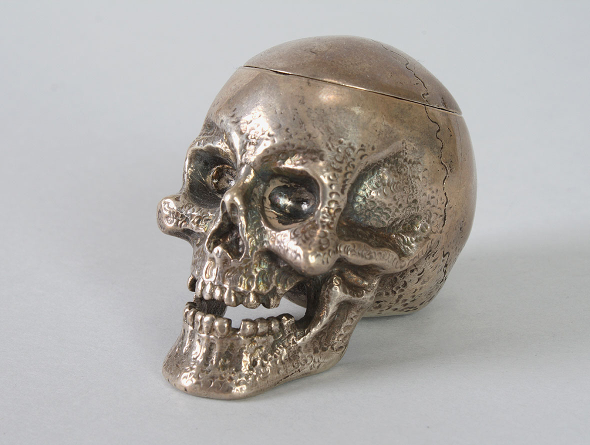 Skull Inkwell